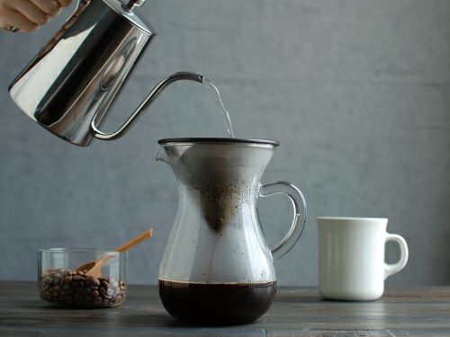 【KINTO/キントー】SCS-04-CC-ST コーヒーカラフェセット 600ml ステンレス