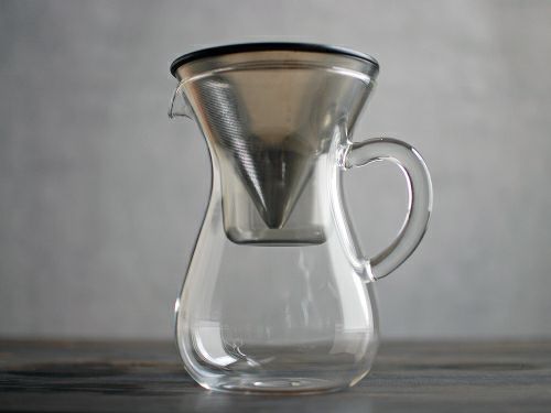 【KINTO/キントー】SCS-04-CC-ST コーヒーカラフェセット 600ml ステンレス