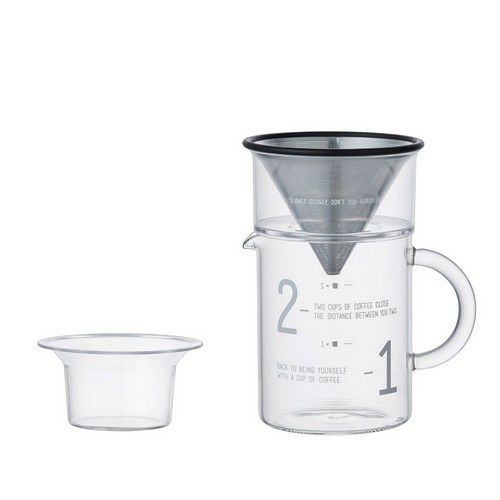 【販売終了】【KINTO/キントー】SCS-02-CJ-ST コーヒージャグセット 300ml