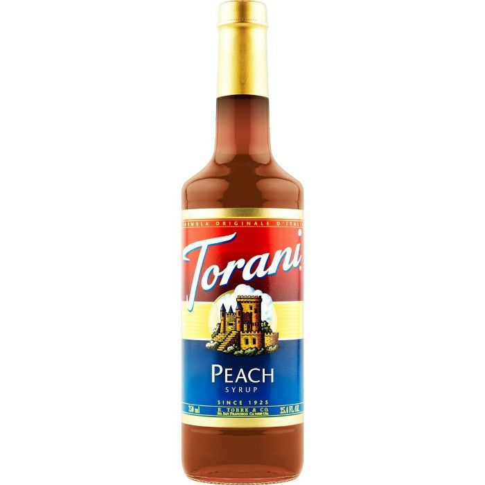【Torani/トラーニ】フレーバーシロップ ピーチ 750ml