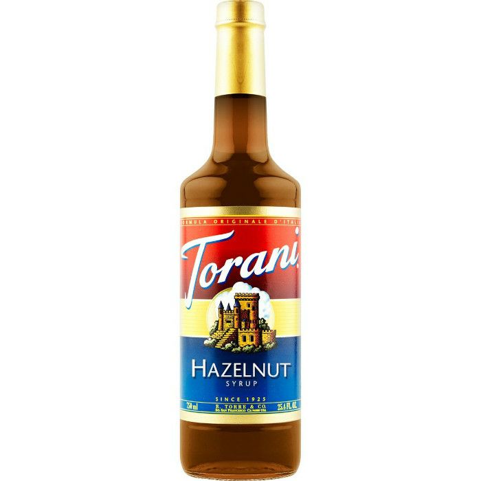 【Torani/トラーニ】フレーバーシロップ ヘーゼルナッツ 750ml