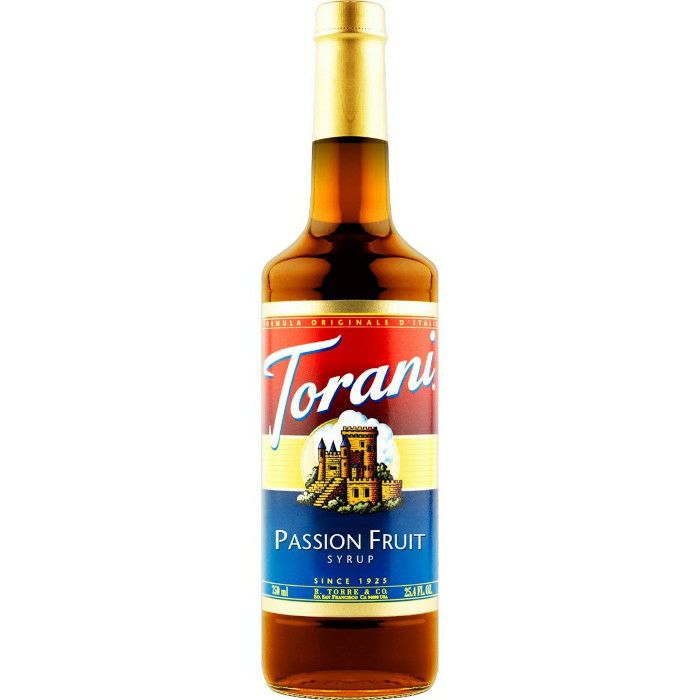 【Torani/トラーニ】フレーバーシロップ パッションフルーツ 750ml