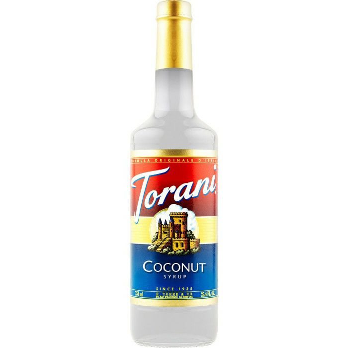 【販売終了】【Torani/トラーニ】フレーバーシロップ ココナッツ 750ml