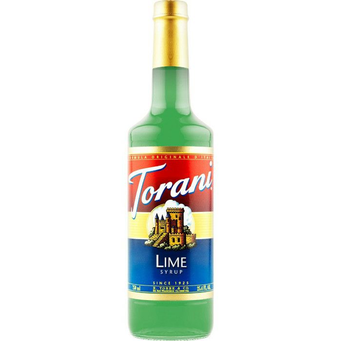 【Torani/トラーニ】フレーバーシロップ ライム 750ml