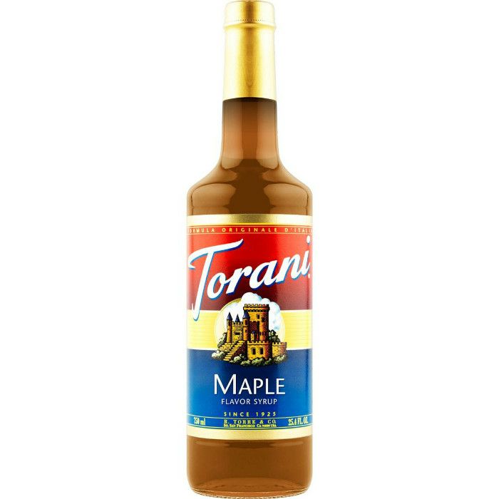 【Torani/トラーニ】フレーバーシロップ メープル 750ml
