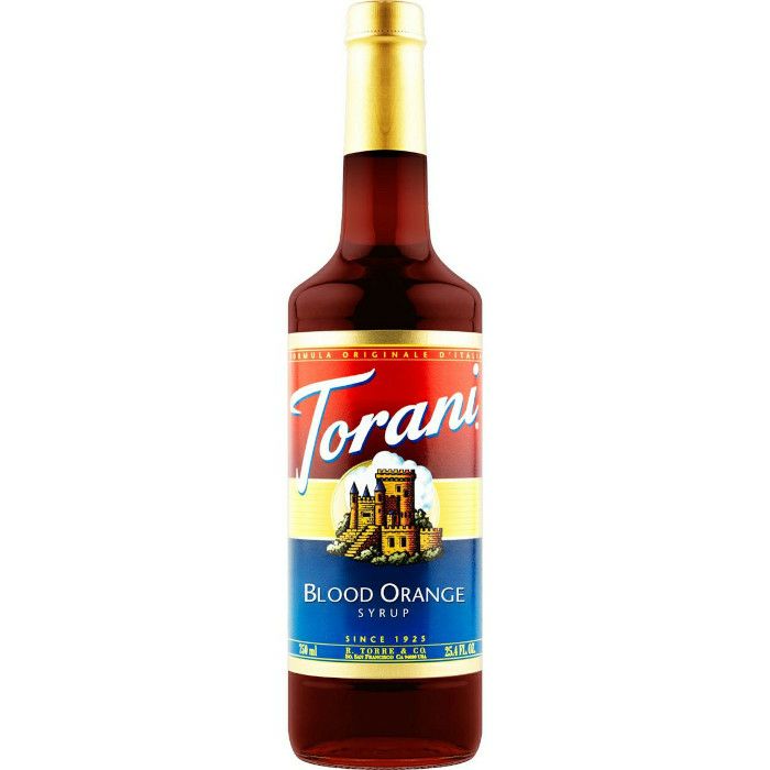 【Torani/トラーニ】フレーバーシロップ ブラッドオレンジ 750ml