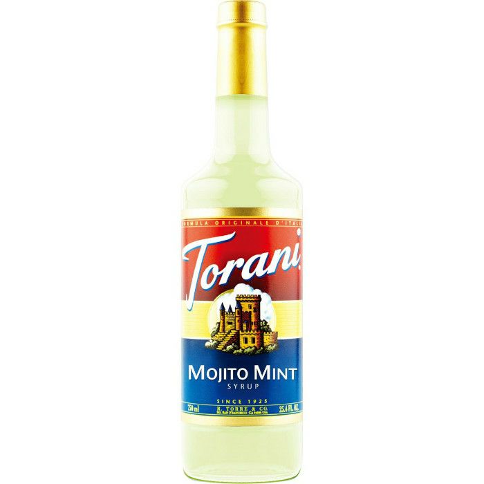 【Torani/トラーニ】フレーバーシロップ モヒートミント 750ml
