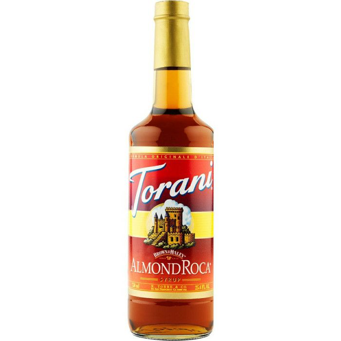【Torani/トラーニ】フレーバーシロップ アーモンドロカ 750ml