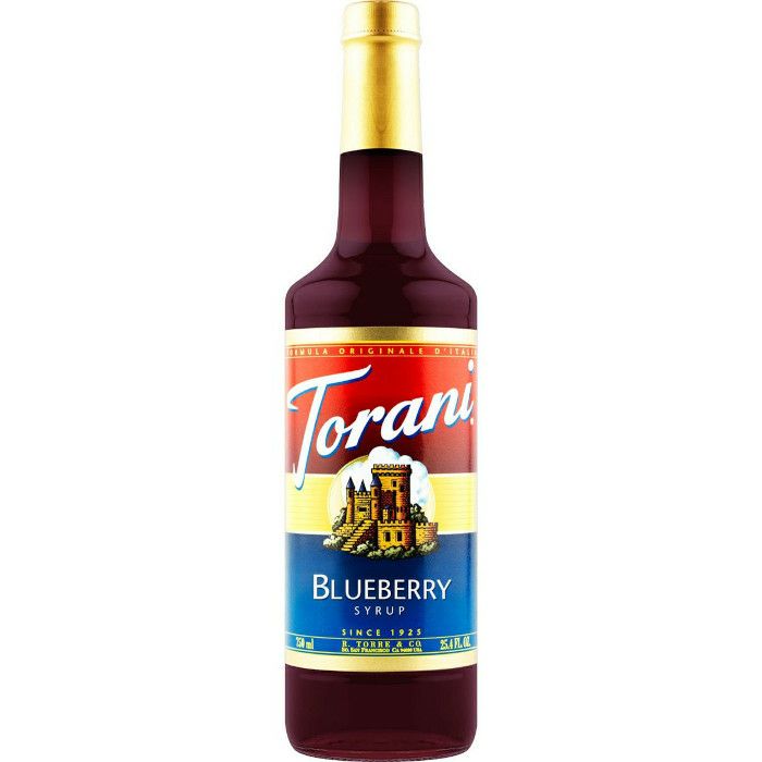 【Torani/トラーニ】フレーバーシロップ ブルーベリー 750ml