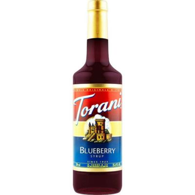 【Torani/トラーニ】フレーバーシロップ ブルーベリー 750ml