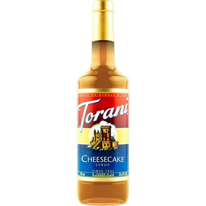【Torani/トラーニ】フレーバーシロップ チーズケーキ 750ml