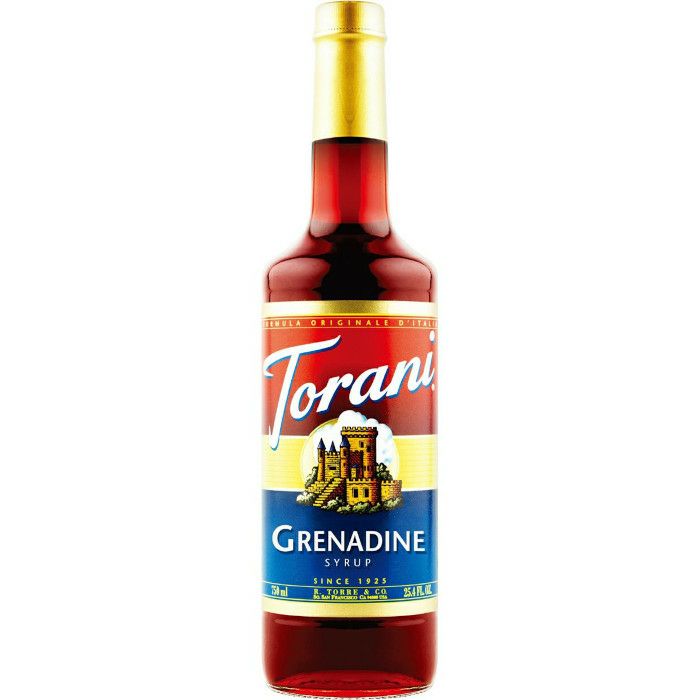 【Torani/トラーニ】フレーバーシロップ グレナデン 750ml