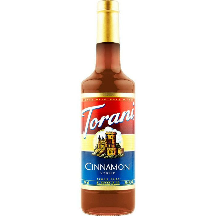 【Torani/トラーニ】フレーバーシロップ シナモン 750ml