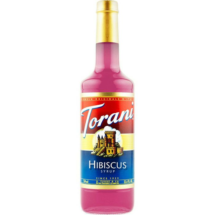 【販売終了】【Torani/トラーニ】フレーバーシロップ ハイビスカス 750ml