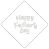 【atta】カフェアートステンシル　Happy Father’s day　LAS-0072