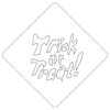 【atta】ハロウィンステンシル　Trick or Treat　カフェアートステンシル　LAS-0078