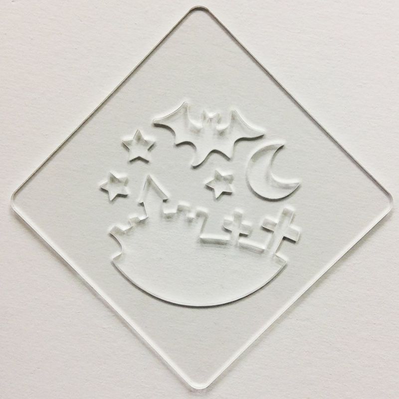 【atta】ハロウィンステンシル　ハロウィンナイト　カフェアートステンシル　LAS-0079