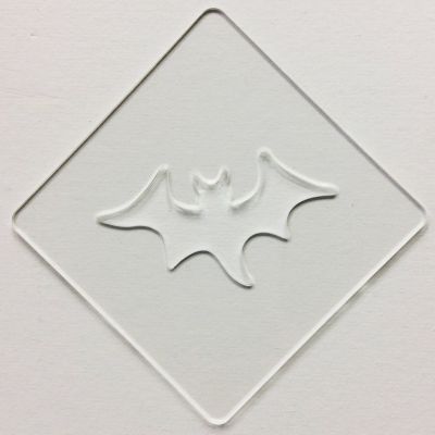【atta】ハロウィンステンシル　コウモリ　カフェアートステンシル　LAS-0083