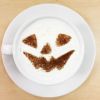 【atta】ハロウィンステンシル　パンプフェイス3　カフェアートステンシル　LAS-0088