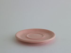 【販売終了】【ORIGAMI】6、8oz Saucer（ラテカップ・カプチーノカップ共通ソーサー） ピンク