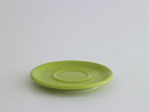 【販売終了】【ORIGAMI】6、8oz Saucer（ラテカップ・カプチーノカップ共通ソーサー） グリーン