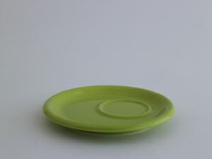 【販売終了】【ORIGAMI】6、8oz Tray Saucer（ラテカップ・カプチーノカップ共通トレイソーサー） グリーン