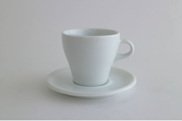 【販売終了】【ORIGAMI】8oz ラテカップ＆ソーサー ホワイト