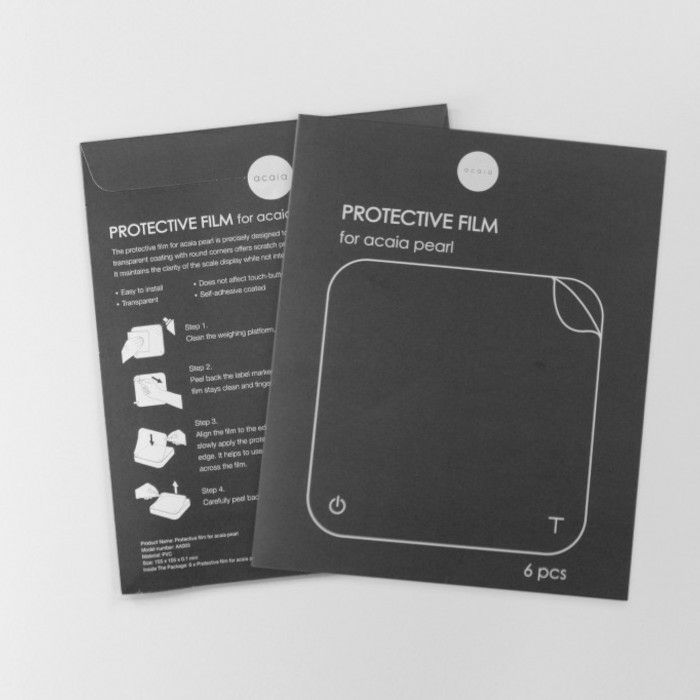 【acaia】アカイア デジタルコーヒースケール Pearl、Black Pearl用保護シール
