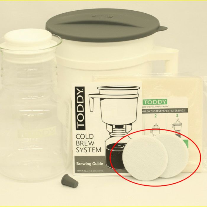 Toddy Coffee Maker 交換用フィルター 2枚セット