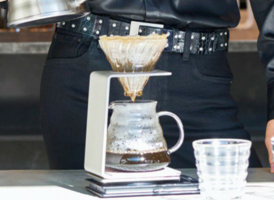 【販売終了】【hario/ハリオ】V60 アルミシングルスタンドセット（シルバー） VSA-1006-SV