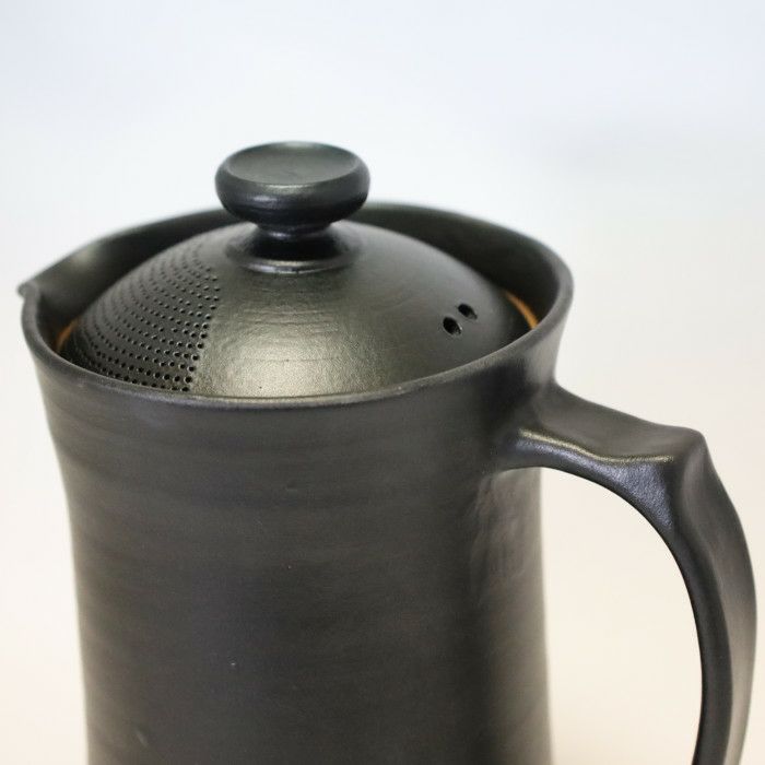 【紫香陶房/マイカフェポット】信楽焼コーヒーポット マイ・カフェポット 大（500ml）