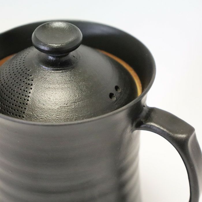 【紫香陶房/マイカフェポット】信楽焼コーヒーポット マイ・カフェポット 中（350ml）