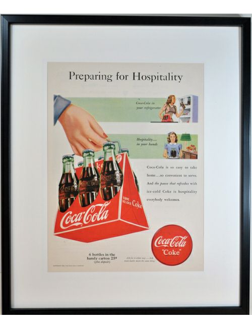 【アートポスター】コカ・コーラのヴィンテージポスター