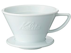 【kalita/カリタ】HA185 磁器製ウェーブドリッパー 02135