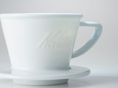 【販売終了】【kalita/カリタ】HA155 磁器製ウェーブドリッパー 01035