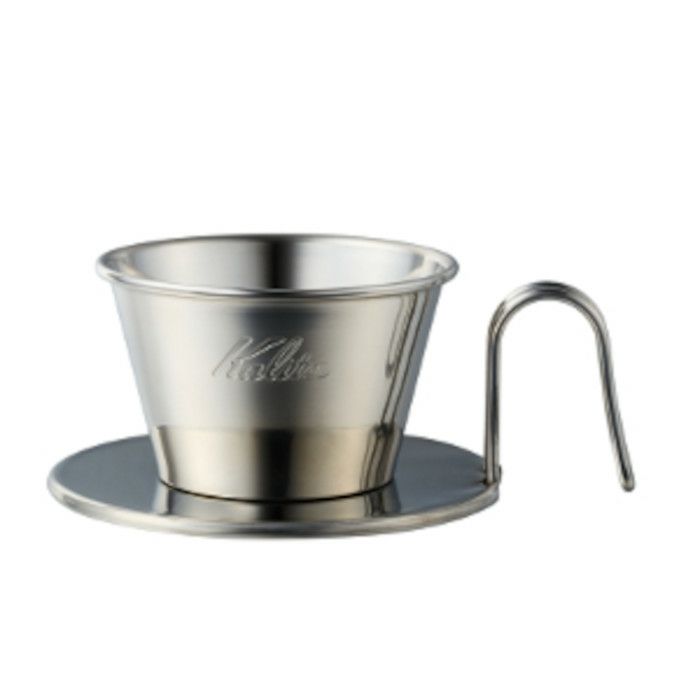 【kalita/カリタ】WDS-155 ステンレス製ウェーブドリッパー 04103