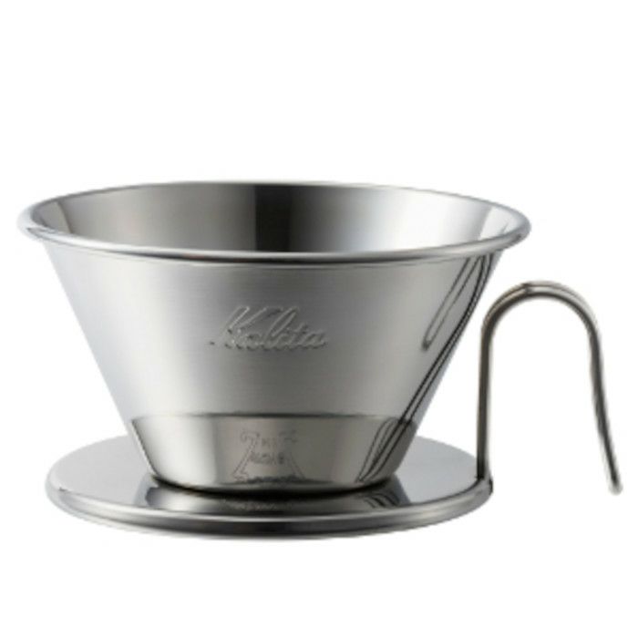 【kalita/カリタ】WDS-185 ステンレス製ウェーブドリッパー 05097