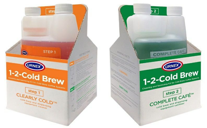 【販売終了】【URNEX】水出し器具用洗剤 1-2-Cold Brew クリーニング＆消毒用キット