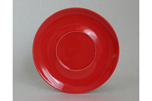 【ORIGAMI】BARREL アロママグ＆ソーサー レッド