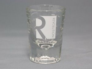 【レボリューション】4oz ロゴ入りショットグラス RV-02150 1個