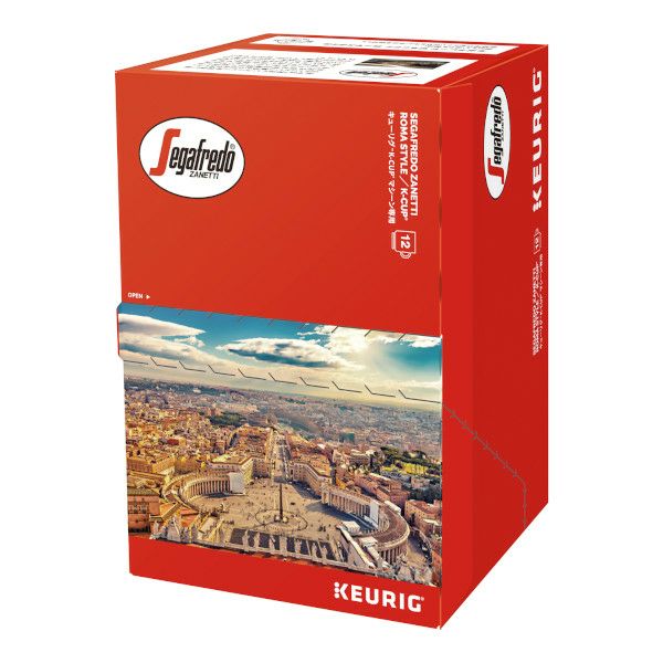 【キューリグ カプセル】セガフレード ザネッティ ローマスタイル（Kカップ）8g×12個入り