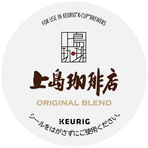 【キューリグ カプセル】上島珈琲店 オリジナルブレンド（Kカップ）8.5g×12個入り