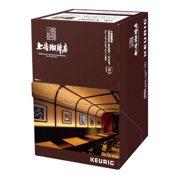 【キューリグ カプセル】上島珈琲店 オリジナルブレンド（Kカップ）8.5g×12個入り