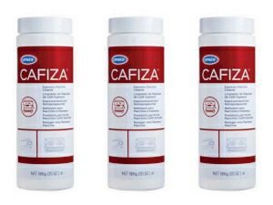 【URNEX】エスプレッソマシン洗剤 カフィーザ パウダー（Cafiza Powder） 556g 3本セット