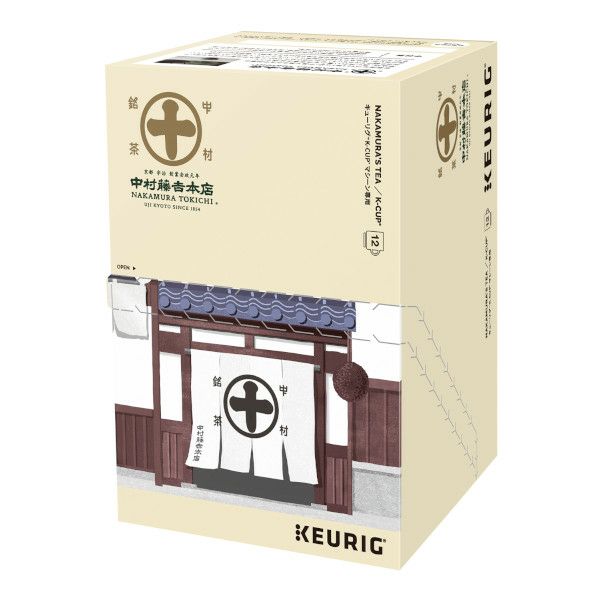 【キューリグ カプセル】中村藤吉本店 中村茶（Kカップ）3.5g×12個入り