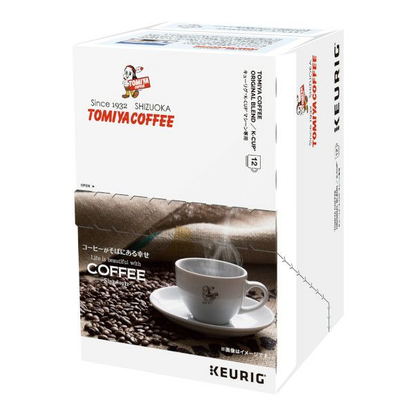 【キューリグ カプセル】トミヤコーヒー オリジナルブレンド（Kカップ）9g×12個入り