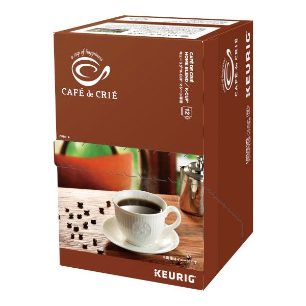 【キューリグ カプセル】カフェ･ド･クリエ ホームブレンド（Kカップ）8.5g×12個入り