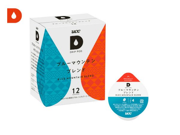 【UCC/DRIPPOD】ブルーマウンテンブレンド 7.5g×12個入り