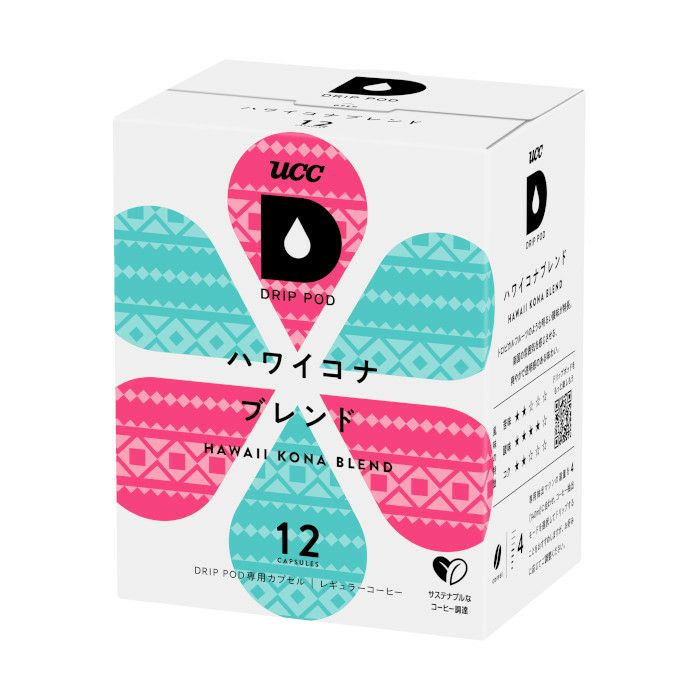 【UCC/DRIPPOD】ハワイコナブレンド 7.5g×12個入り