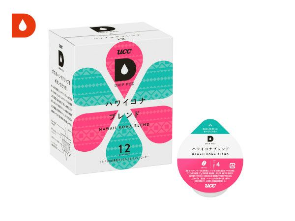 【UCC/DRIPPOD】ハワイコナブレンド 7.5g×12個入り